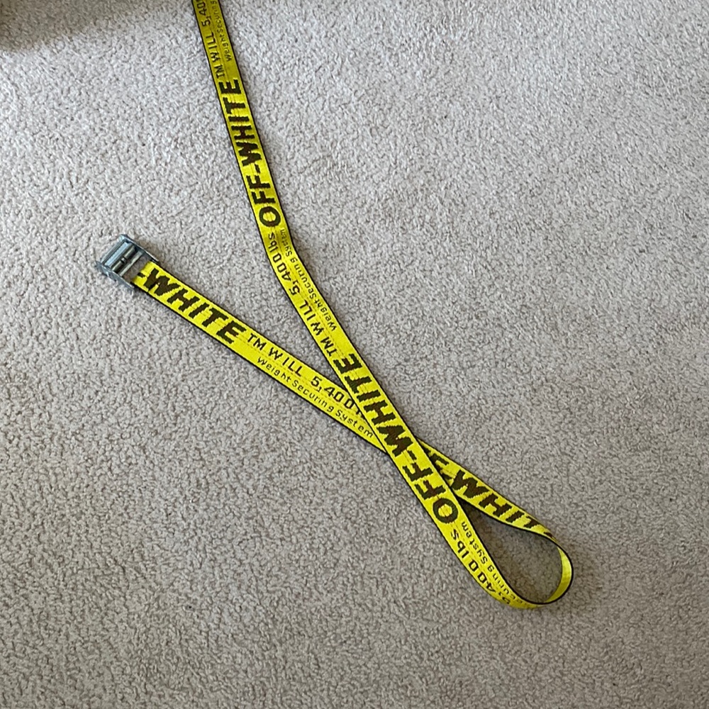 OFF WHITE industrial belt